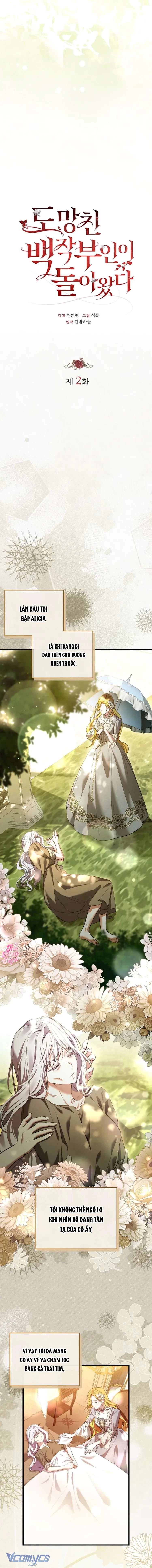 Nữ Bá Tước Bỏ Trốn Đã Quay Trở Lại Chapter 2 - 4