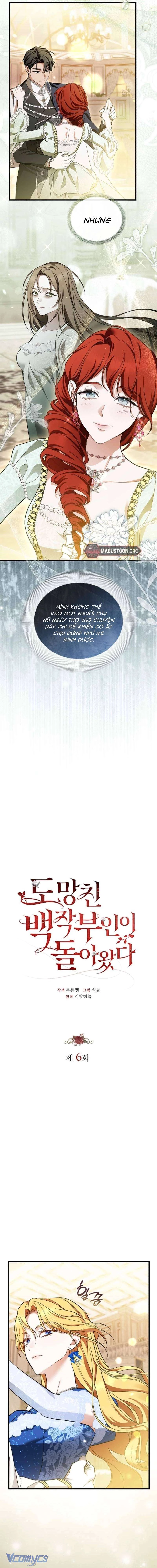 Nữ Bá Tước Bỏ Trốn Đã Quay Trở Lại Chapter 6 - 5