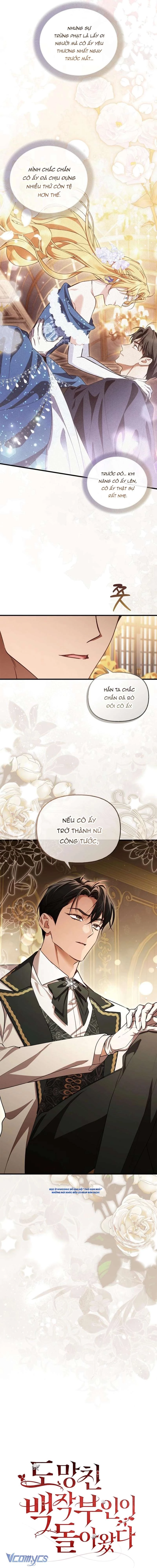 Nữ Bá Tước Bỏ Trốn Đã Quay Trở Lại Chapter 11 - 7