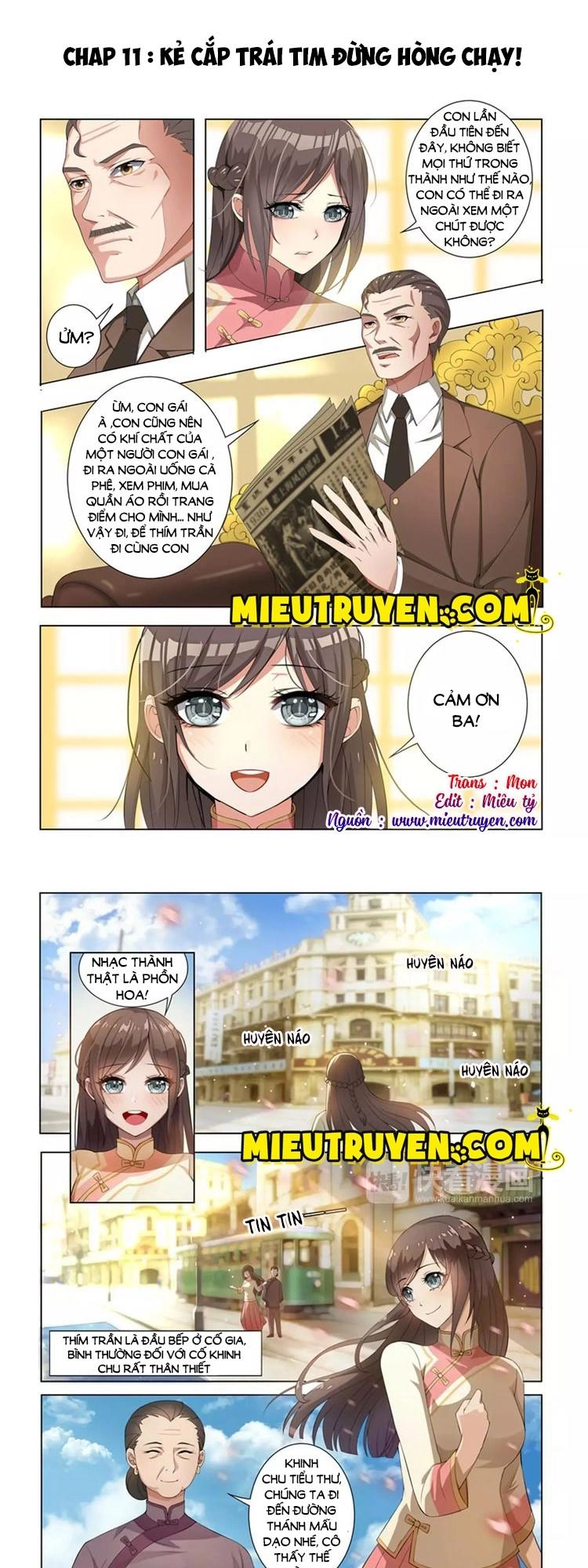 Thiếu Soái! Vợ Ngài Lại Bỏ Trốn Chapter 11 - 3