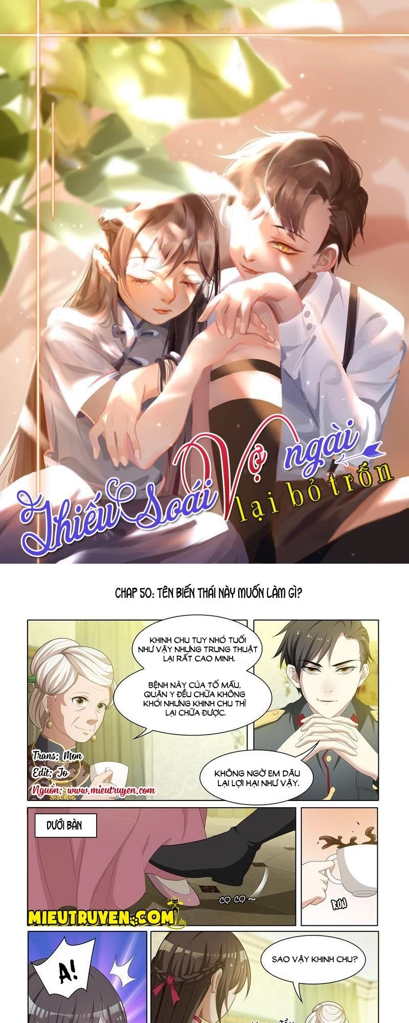 Thiếu Soái! Vợ Ngài Lại Bỏ Trốn Chapter 50 - 1