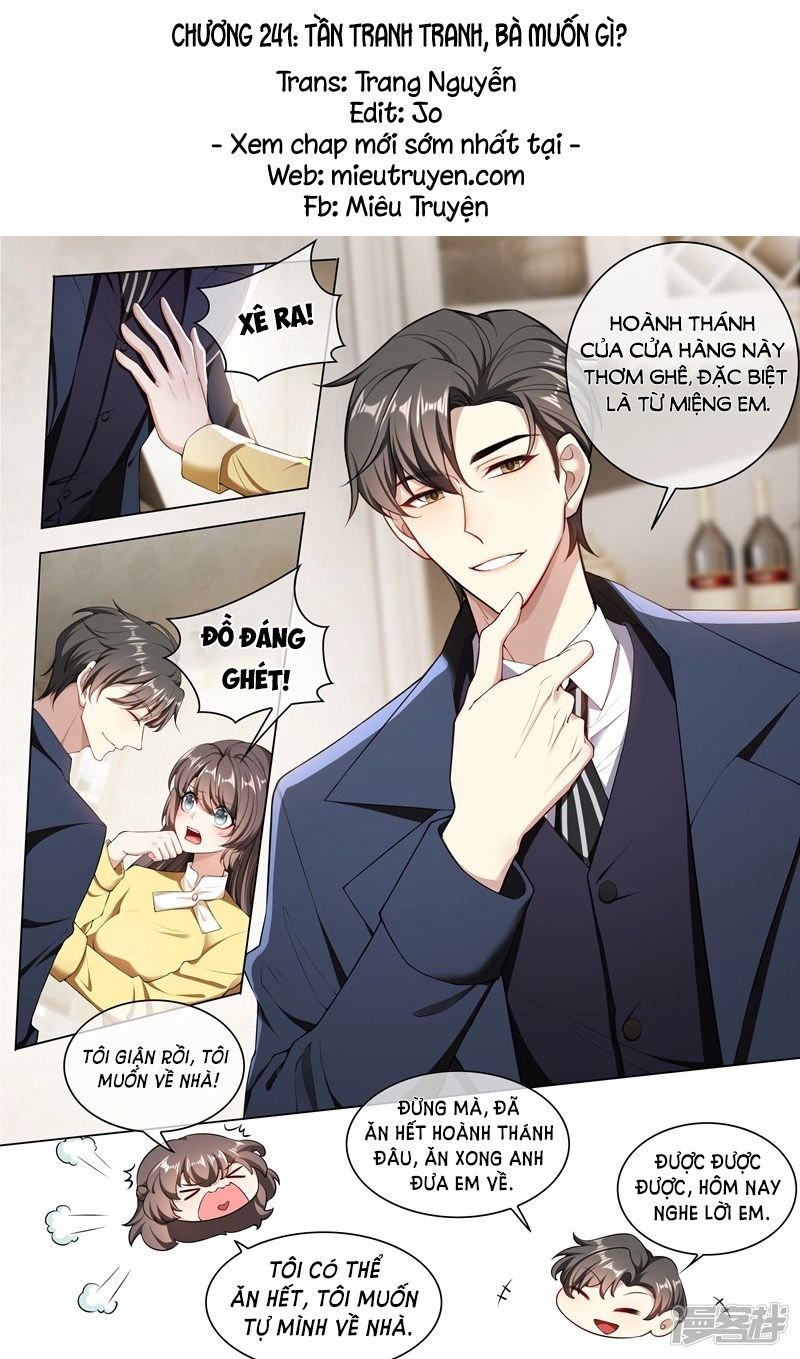 Thiếu Soái! Vợ Ngài Lại Bỏ Trốn Chapter 241 - 1