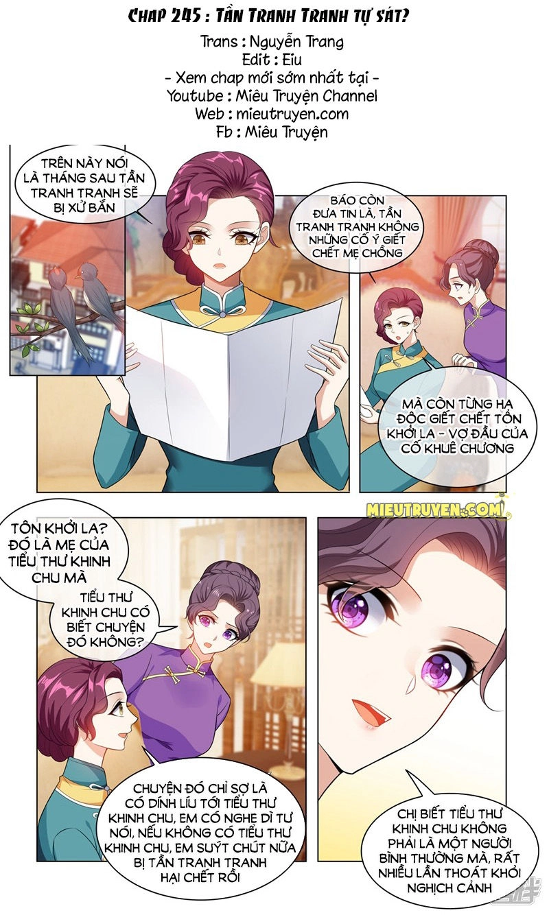 Thiếu Soái! Vợ Ngài Lại Bỏ Trốn Chapter 245 - 1