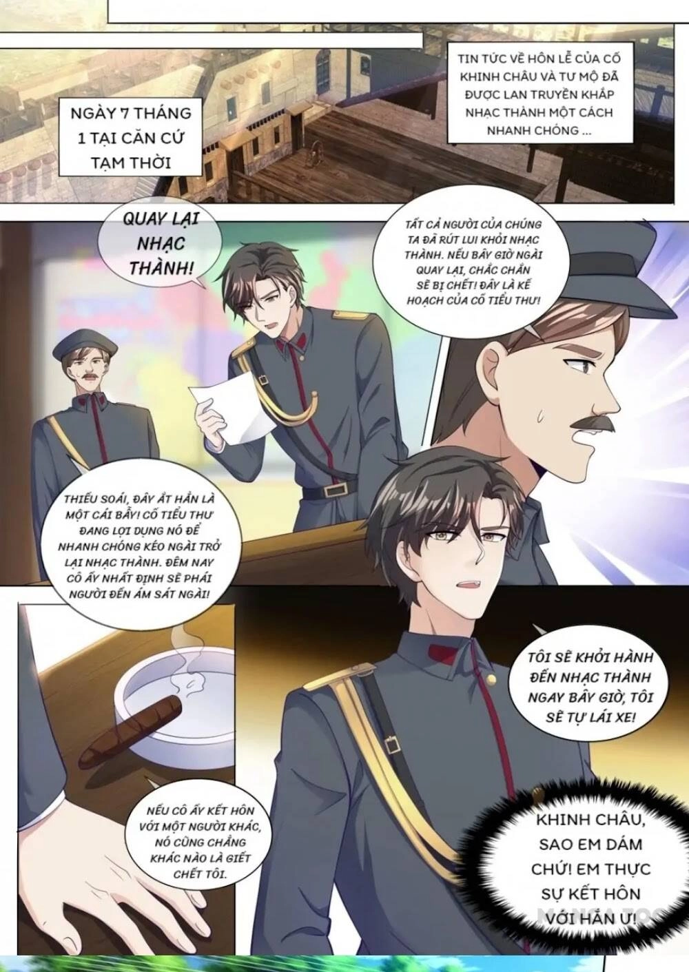 Thiếu Soái! Vợ Ngài Lại Bỏ Trốn Chapter 322 - 1