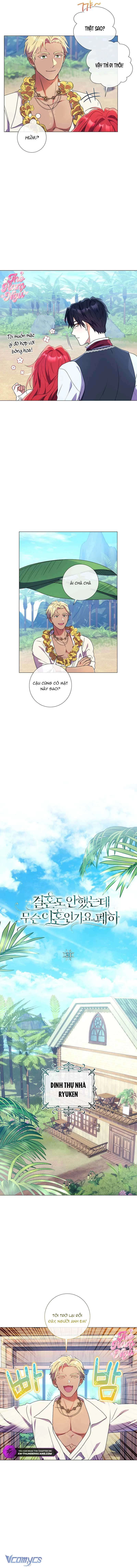 Sao Tôi Có Thể Li Hôn Khi Còn Chưa Kết Hôn Đây, Thưa Bệ Hạ Chapter 21 - 6