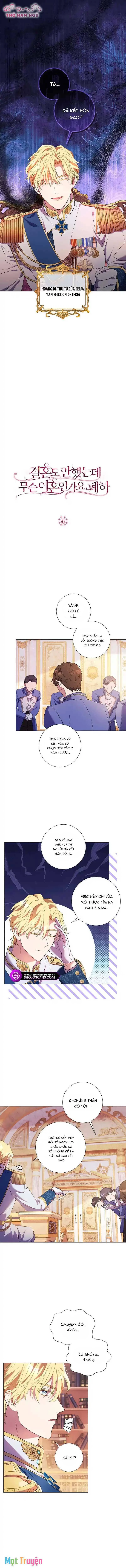 Sao Tôi Có Thể Li Hôn Khi Còn Chưa Kết Hôn Đây, Thưa Bệ Hạ Chapter 4 - 4