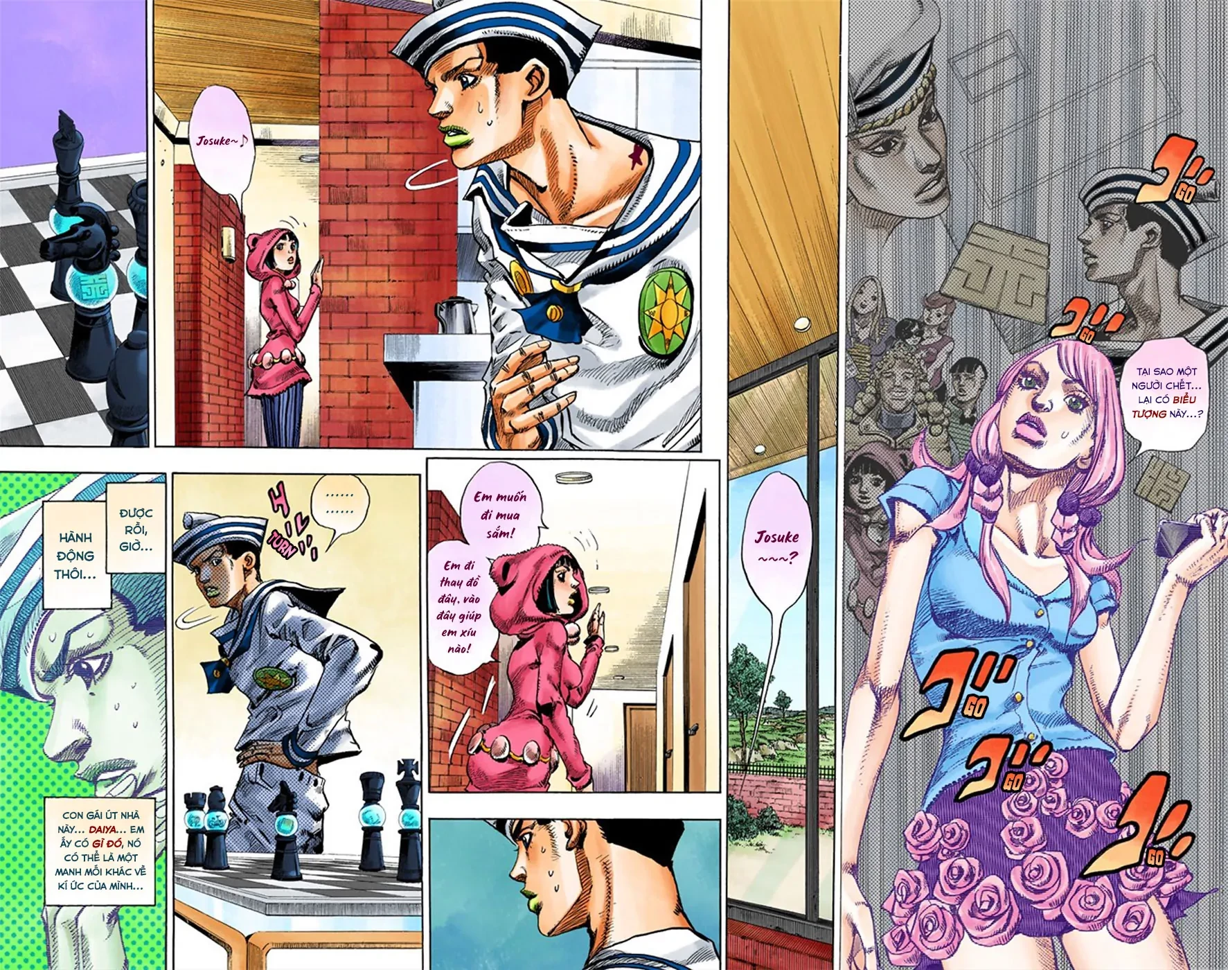 Cuộc Phiêu Lưu Kỳ Bí của JoJo Phần 8: Jojolion Chapter 8 - 35