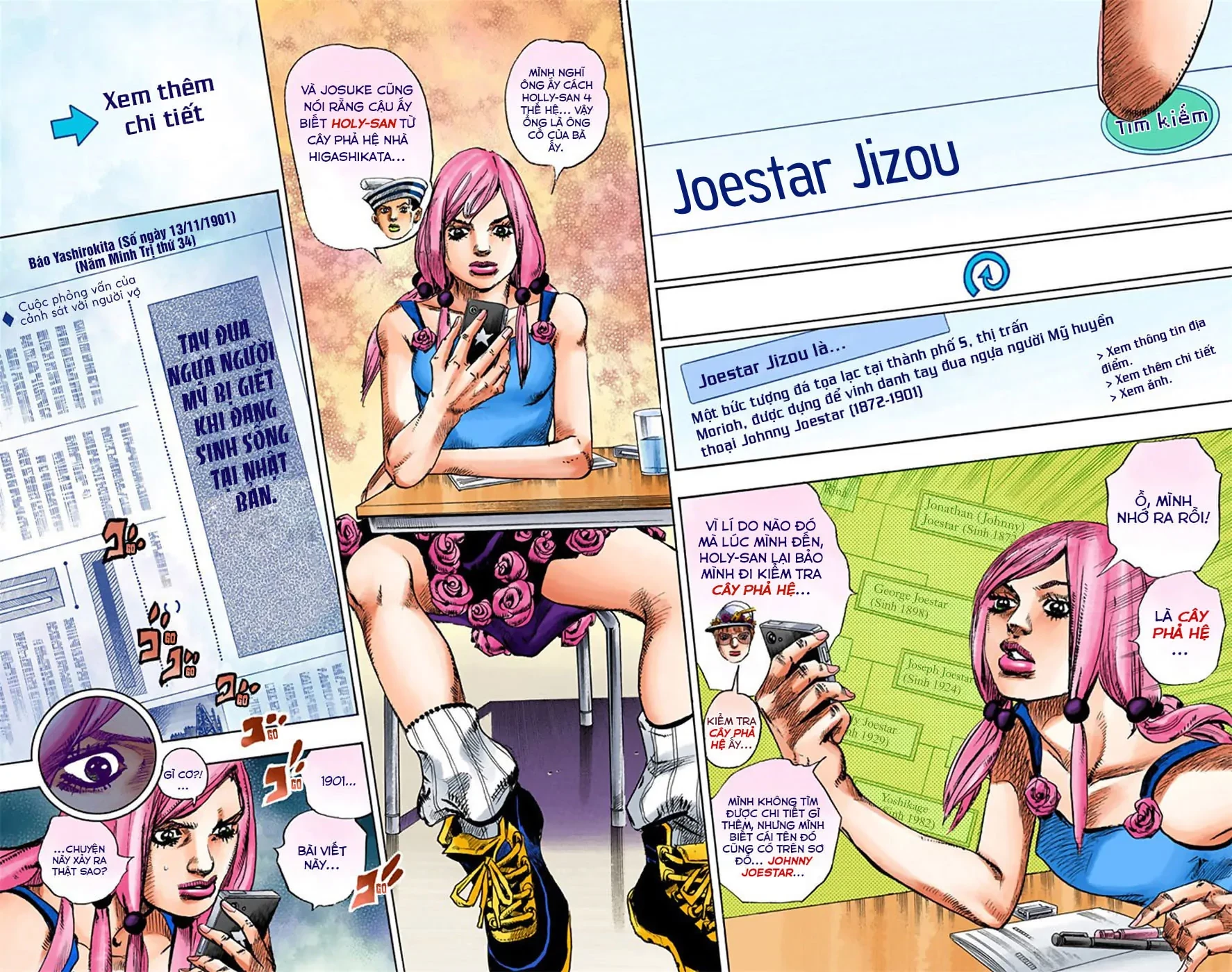 Cuộc Phiêu Lưu Kỳ Bí của JoJo Phần 8: Jojolion Chapter 21 - 28