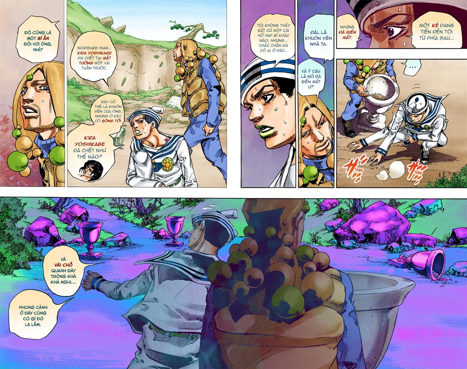 Cuộc Phiêu Lưu Kỳ Bí của JoJo Phần 8: Jojolion Chapter 27 - 40