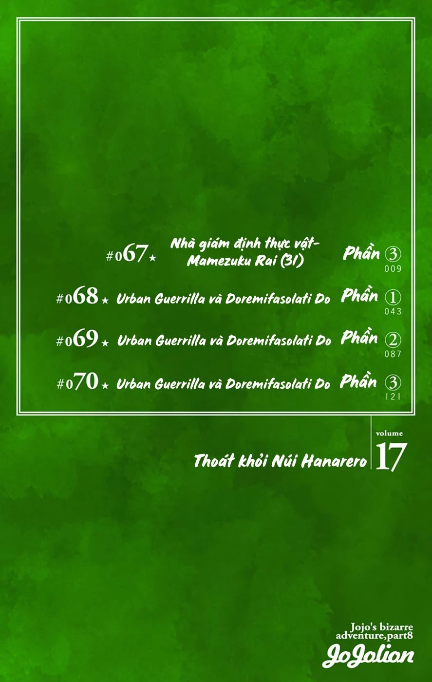 Cuộc Phiêu Lưu Kỳ Bí của JoJo Phần 8: Jojolion Chapter 67 - 5