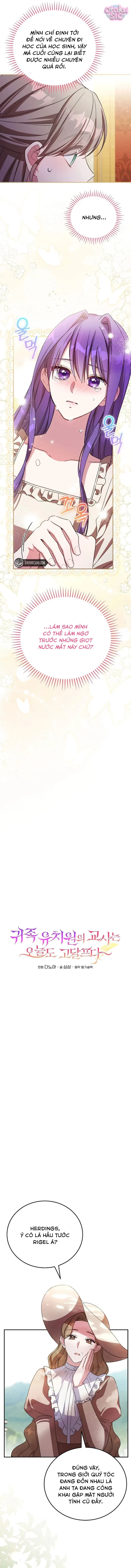 Giáo Viên Trường Mẫu Giáo Quý Tộc Hôm Nay Lại Vất Vả Chapter 25 - 9