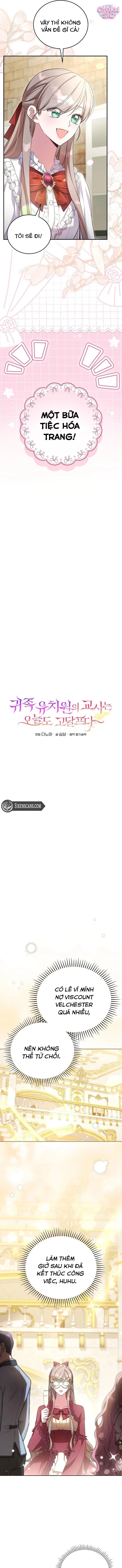 Giáo Viên Trường Mẫu Giáo Quý Tộc Hôm Nay Lại Vất Vả Chapter 5 - 4