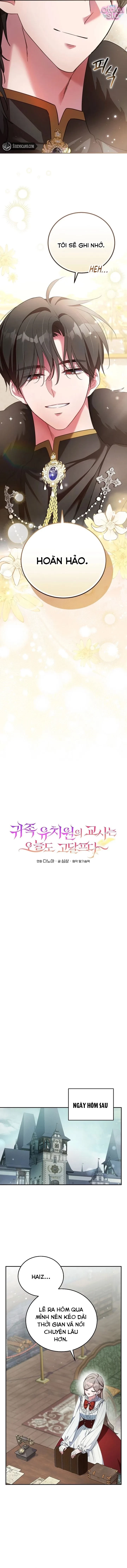 Giáo Viên Trường Mẫu Giáo Quý Tộc Hôm Nay Lại Vất Vả Chapter 6 - 5