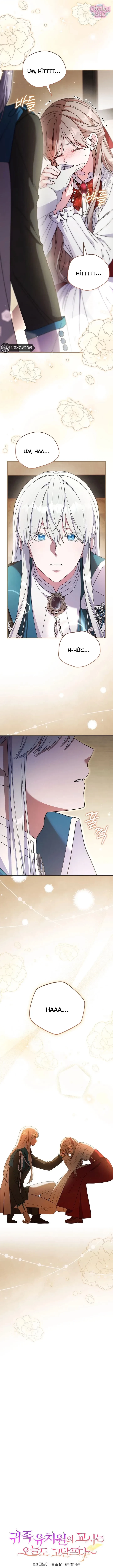 Giáo Viên Trường Mẫu Giáo Quý Tộc Hôm Nay Lại Vất Vả Chapter 8 - 9