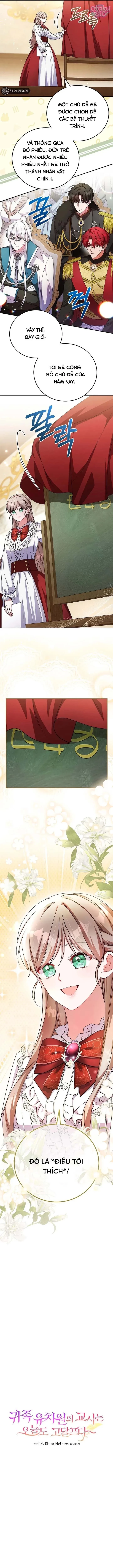 Giáo Viên Trường Mẫu Giáo Quý Tộc Hôm Nay Lại Vất Vả Chapter 14 - 4