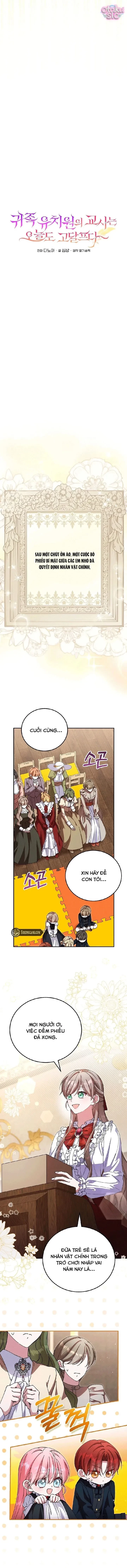 Giáo Viên Trường Mẫu Giáo Quý Tộc Hôm Nay Lại Vất Vả Chapter 16 - 7