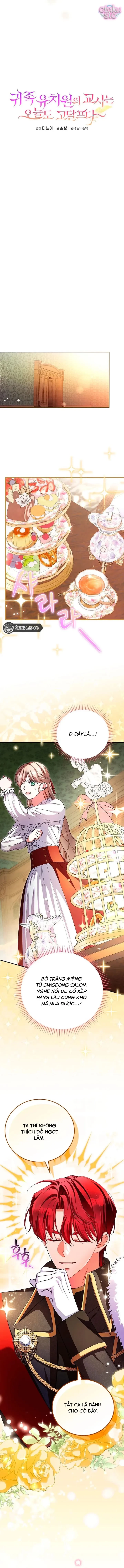 Giáo Viên Trường Mẫu Giáo Quý Tộc Hôm Nay Lại Vất Vả Chapter 17 - 4