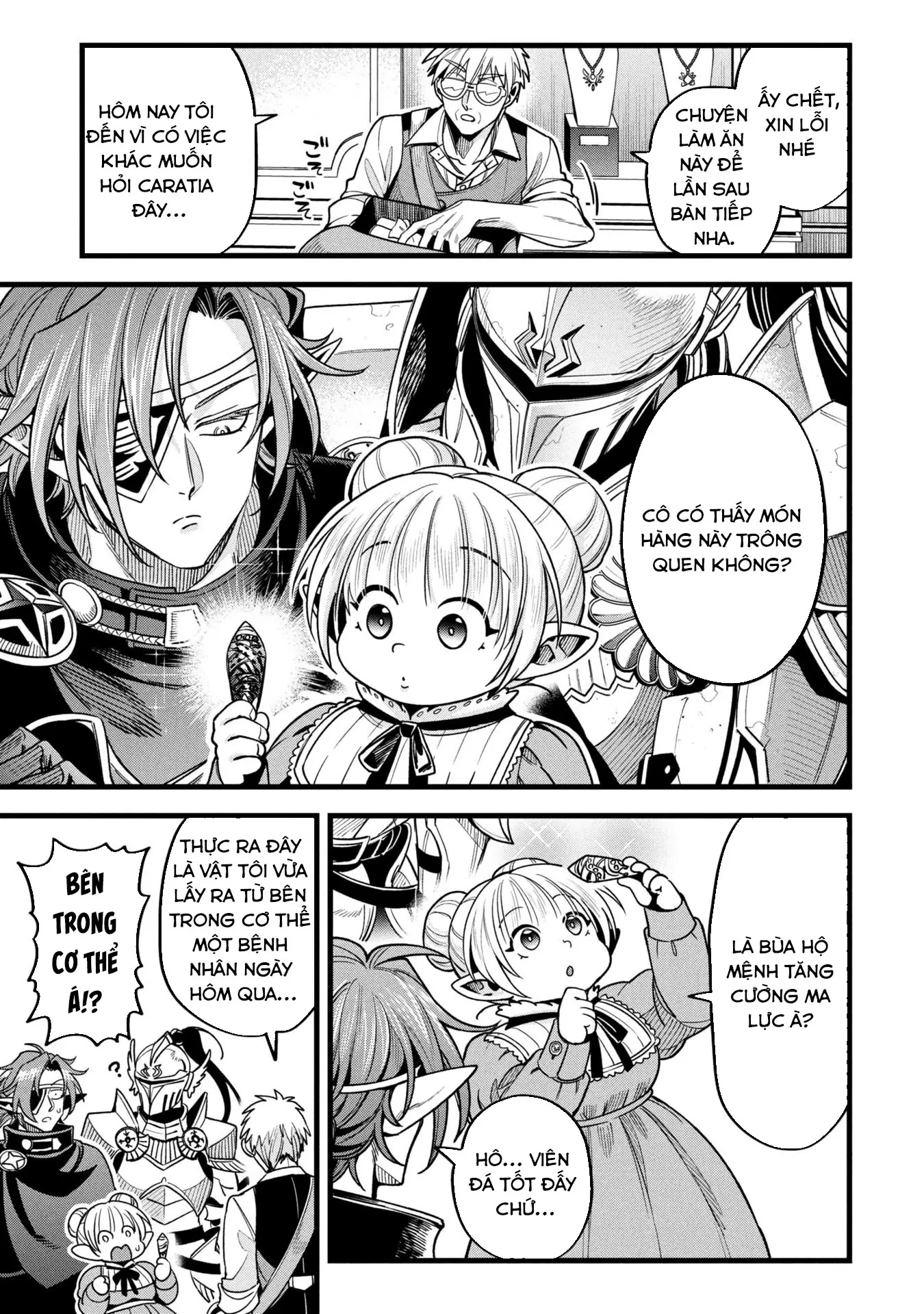 Hồ sơ bệnh án kỳ dị của bác sĩ pháp sư Rex Chapter 19.1 - 19