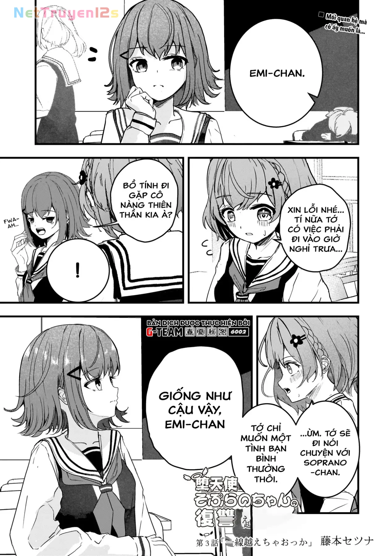 Sự Báo Thù Của Thiên Thần Sa Ngã Soprano-Chan Chapter 3 - 2