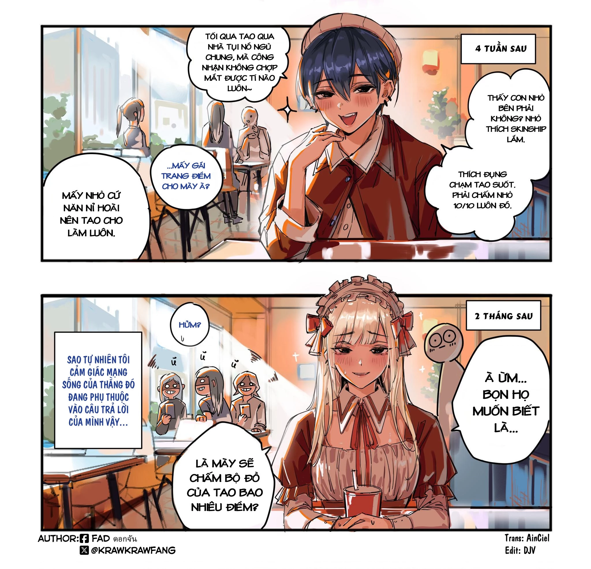 Thằng bạn dân chơi nay đã hóa "gái" 10/10 - 3