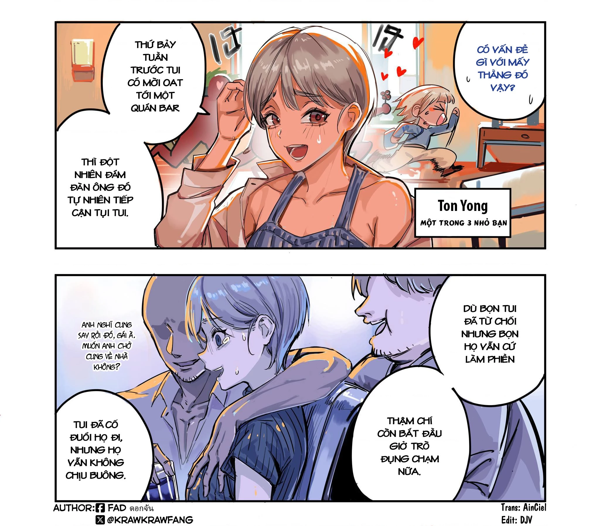 Thằng bạn dân chơi nay đã hóa "gái" Chapter 2 - 4