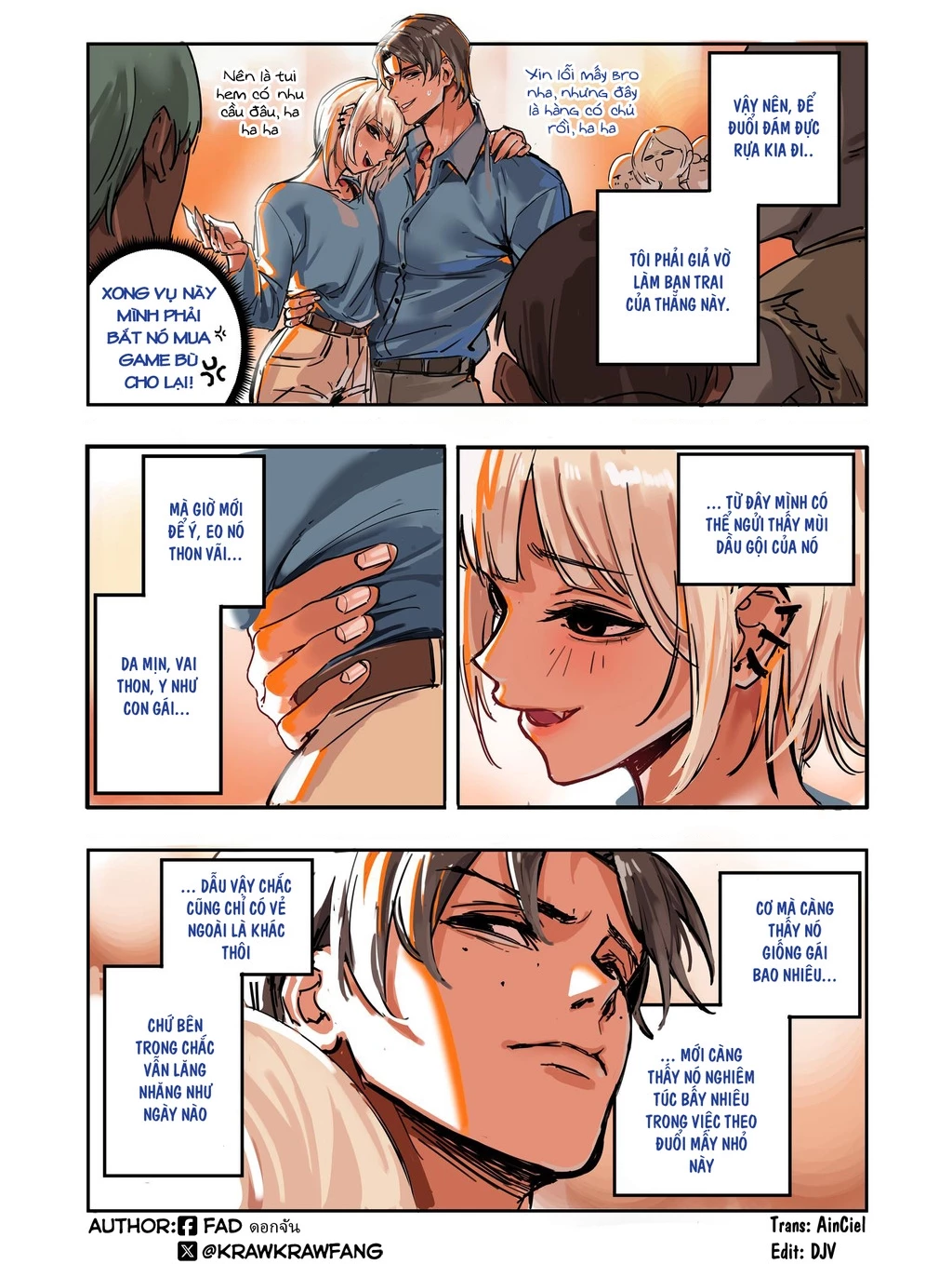 Thằng bạn dân chơi nay đã hóa "gái" Chapter 2 - 8