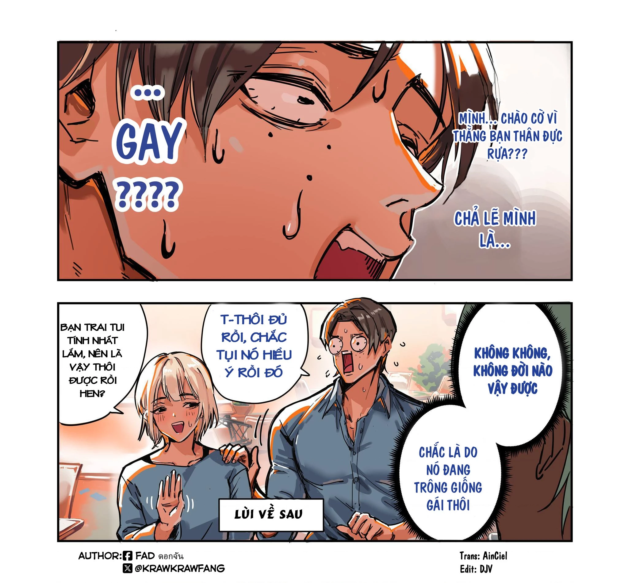 Thằng bạn dân chơi nay đã hóa "gái" Chapter 2 - 10