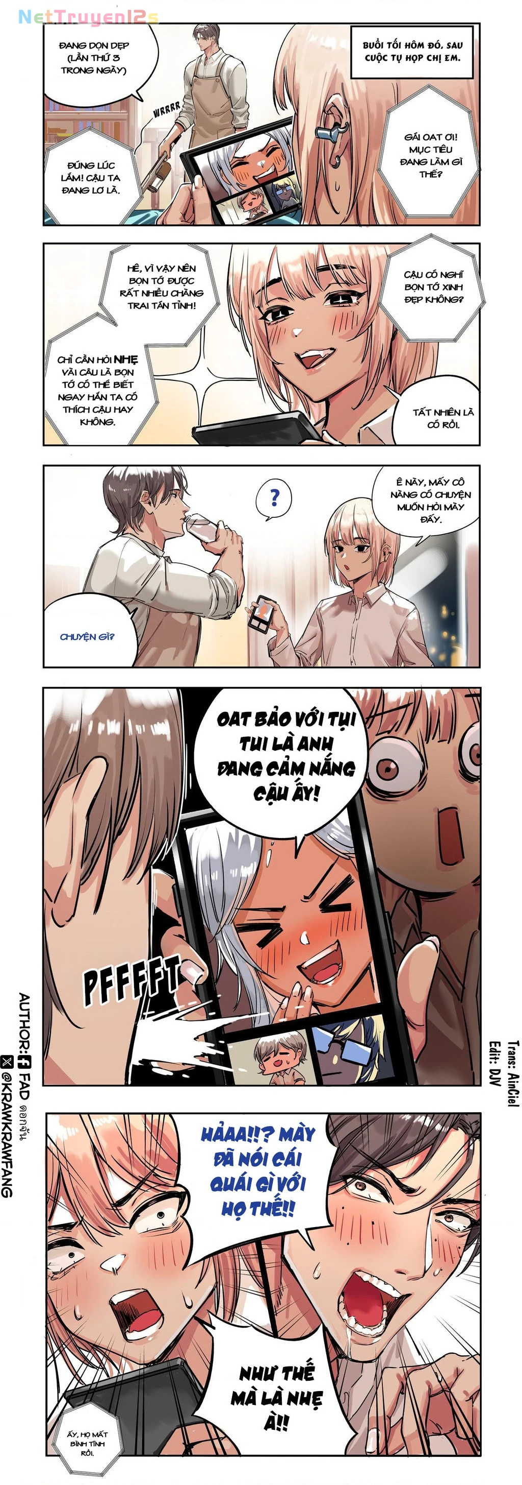 Thằng bạn dân chơi nay đã hóa "gái" Chapter 3 - 8