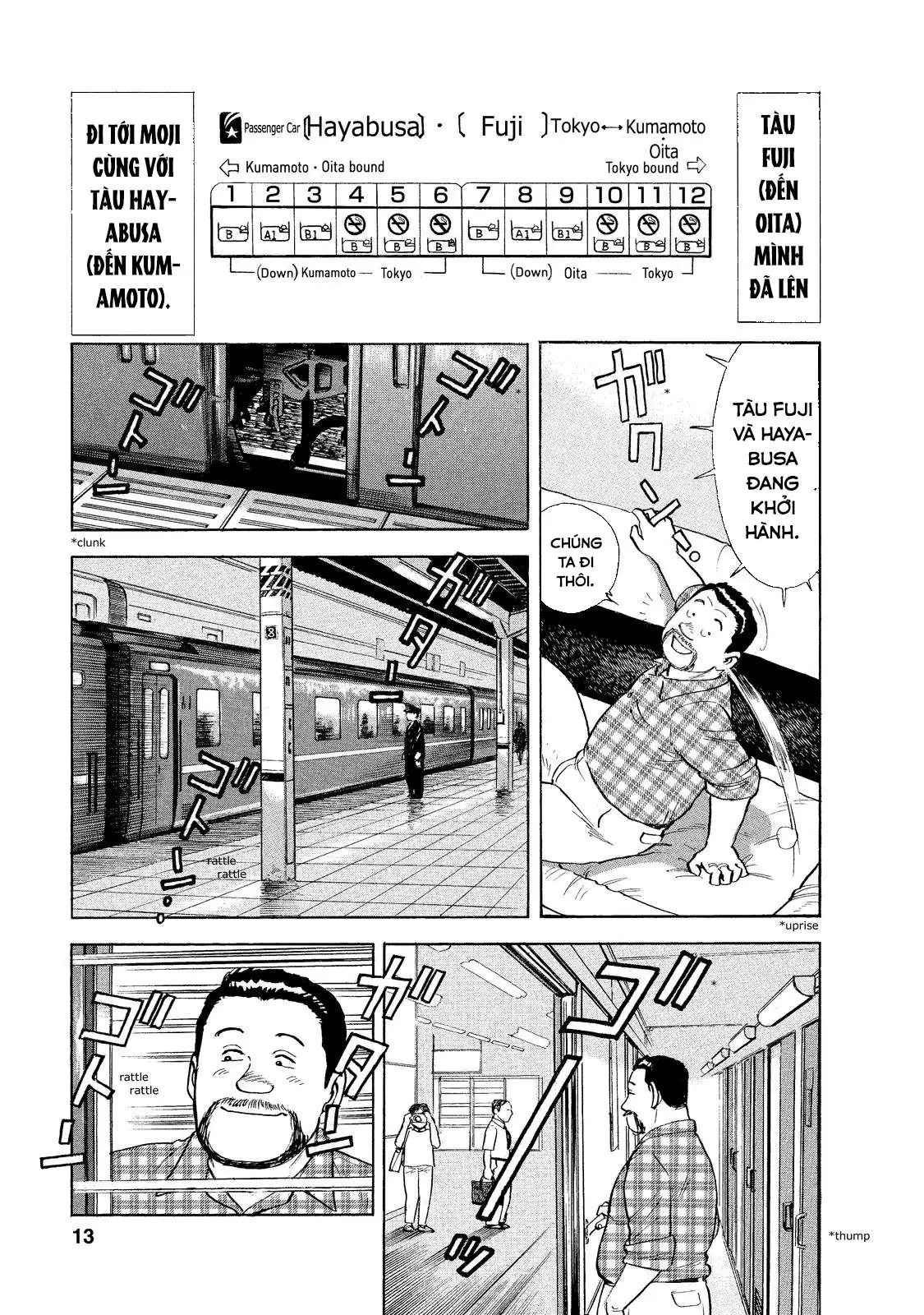 Tàu, Cơm Hộp Và Những Chuyến Đi Chapter 1 - 12