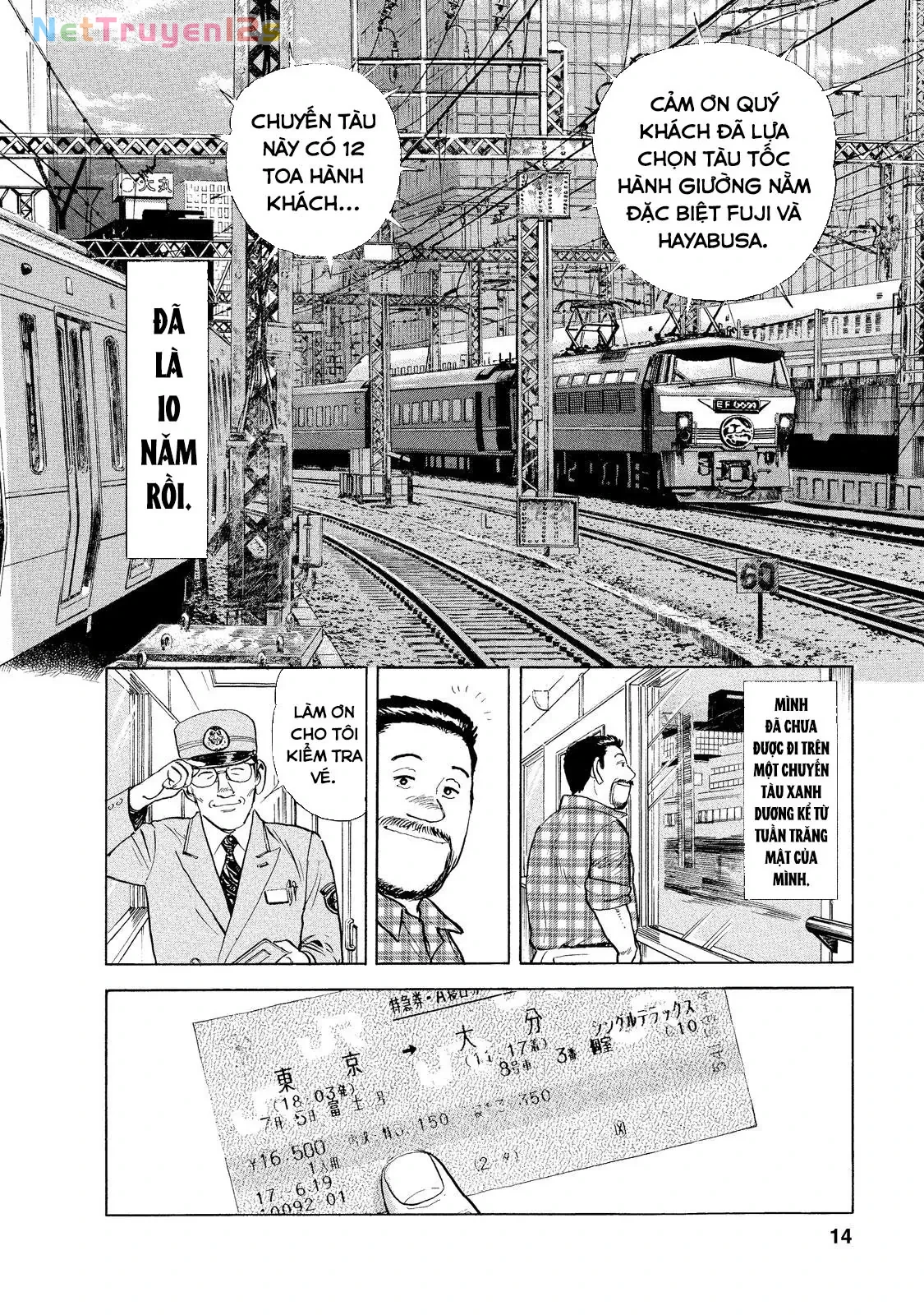 Tàu, Cơm Hộp Và Những Chuyến Đi Chapter 1 - 13