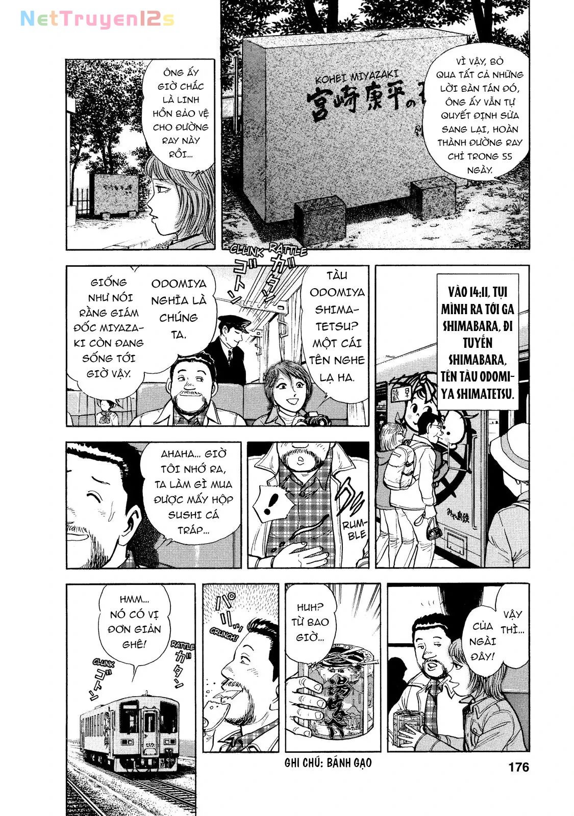 Tàu, Cơm Hộp Và Những Chuyến Đi Chapter 10 - 13