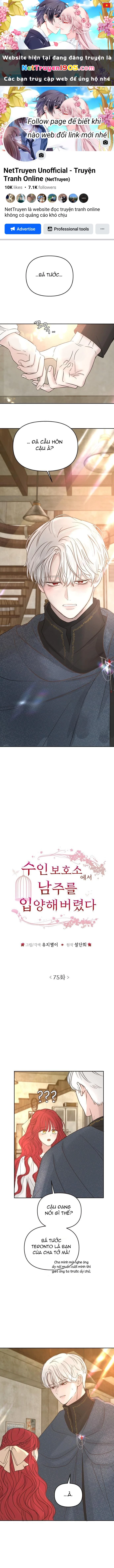 Tôi nhận nuôi nam chính từ nhà tù Chapter 75 - 1