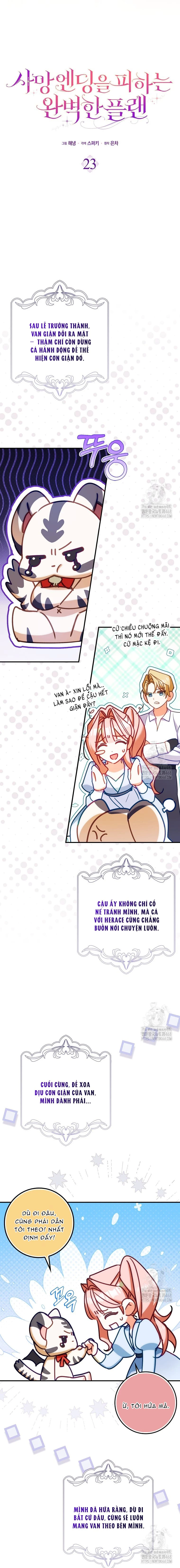 Kế hoạch hoàn hảo để thoát khỏi cái chết Chapter 23 - 4