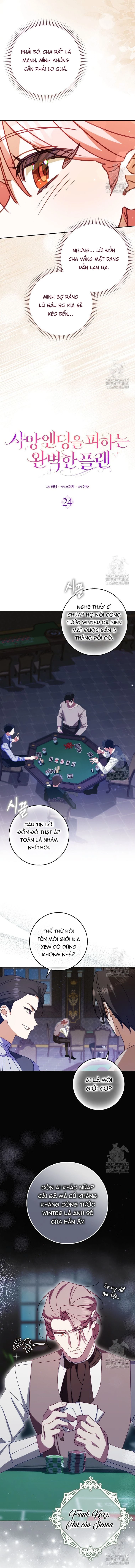 Kế hoạch hoàn hảo để thoát khỏi cái chết Chapter 24 - 8