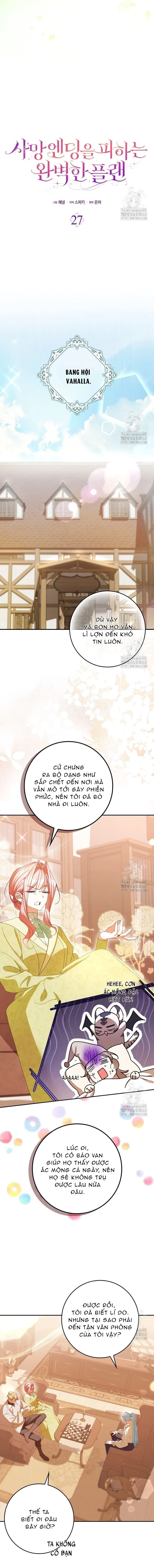Kế hoạch hoàn hảo để thoát khỏi cái chết Chapter 27 - 5