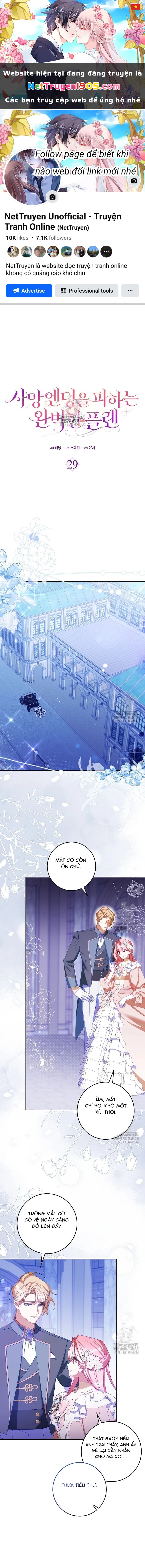 Kế hoạch hoàn hảo để thoát khỏi cái chết Chapter 29 - 1