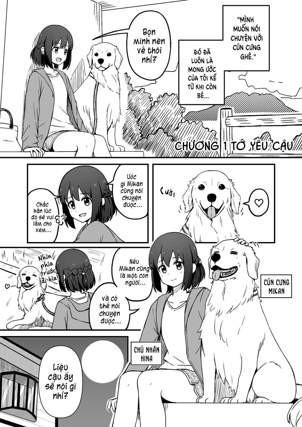 Chuyện Về Cô Cún Cưng Hóa Thành Người Chapter 1 - 1