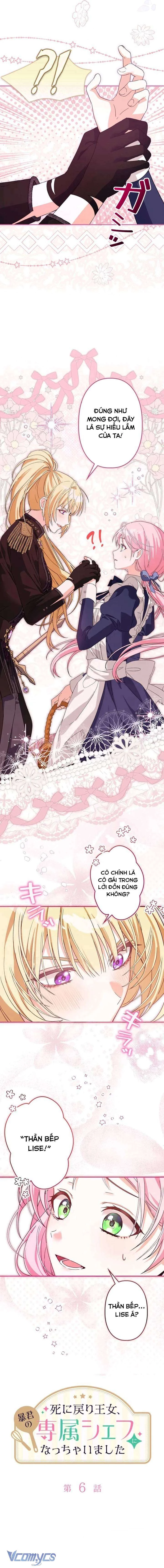 Trở Thành Đầu Bếp Riêng Của Nhân Vật Phản Diện Chapter 6 - 6