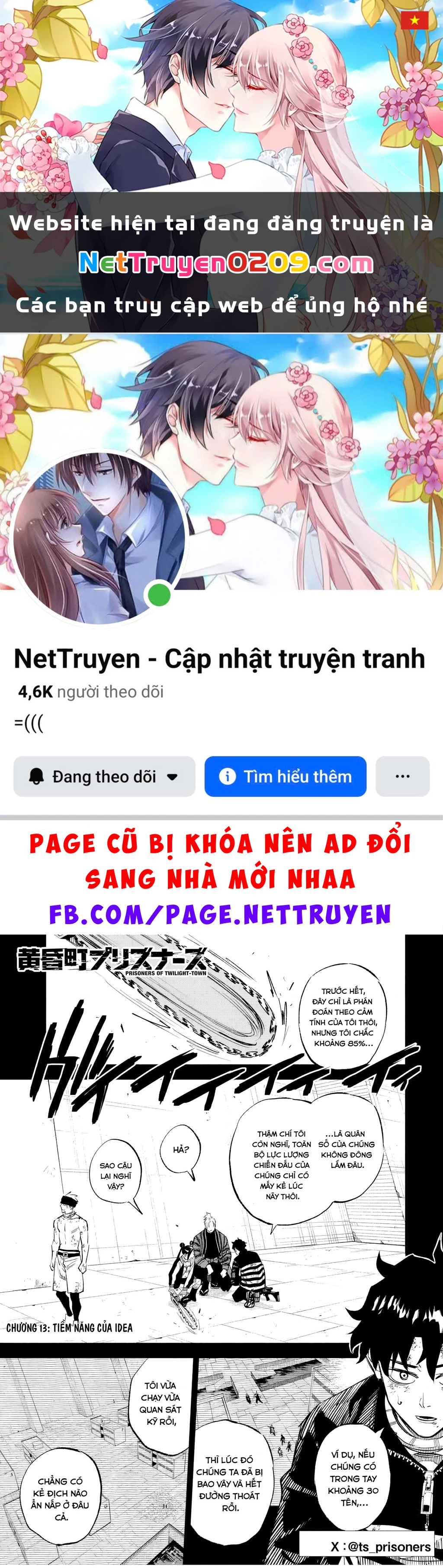 Tù Nhân Thị Trấn Hoàng Hôn Chapter 13 - 1