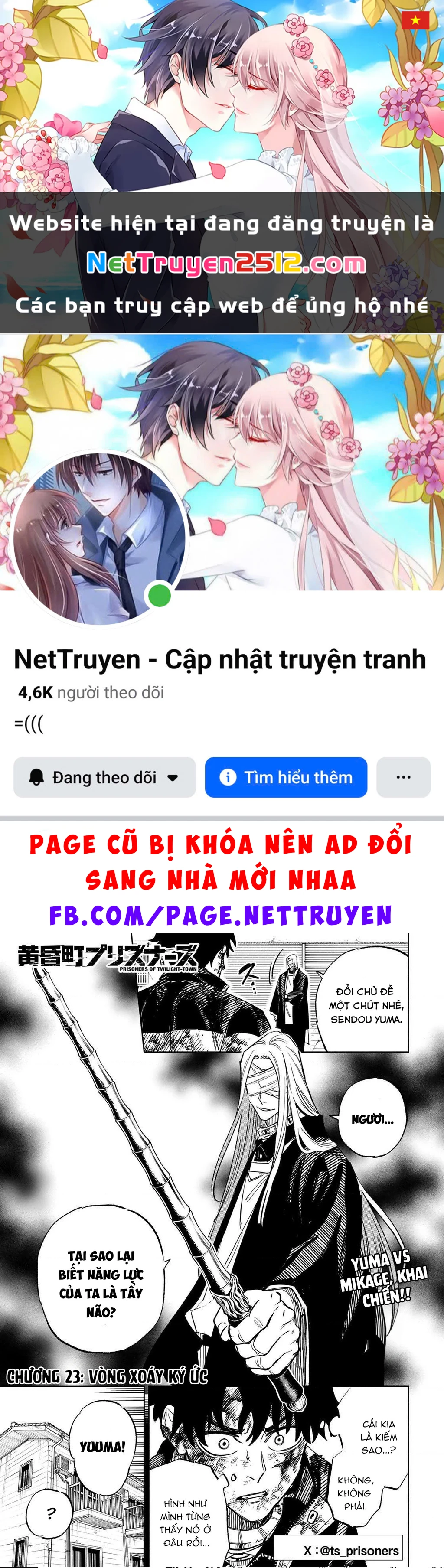 Tù Nhân Thị Trấn Hoàng Hôn Chapter 23 - 1