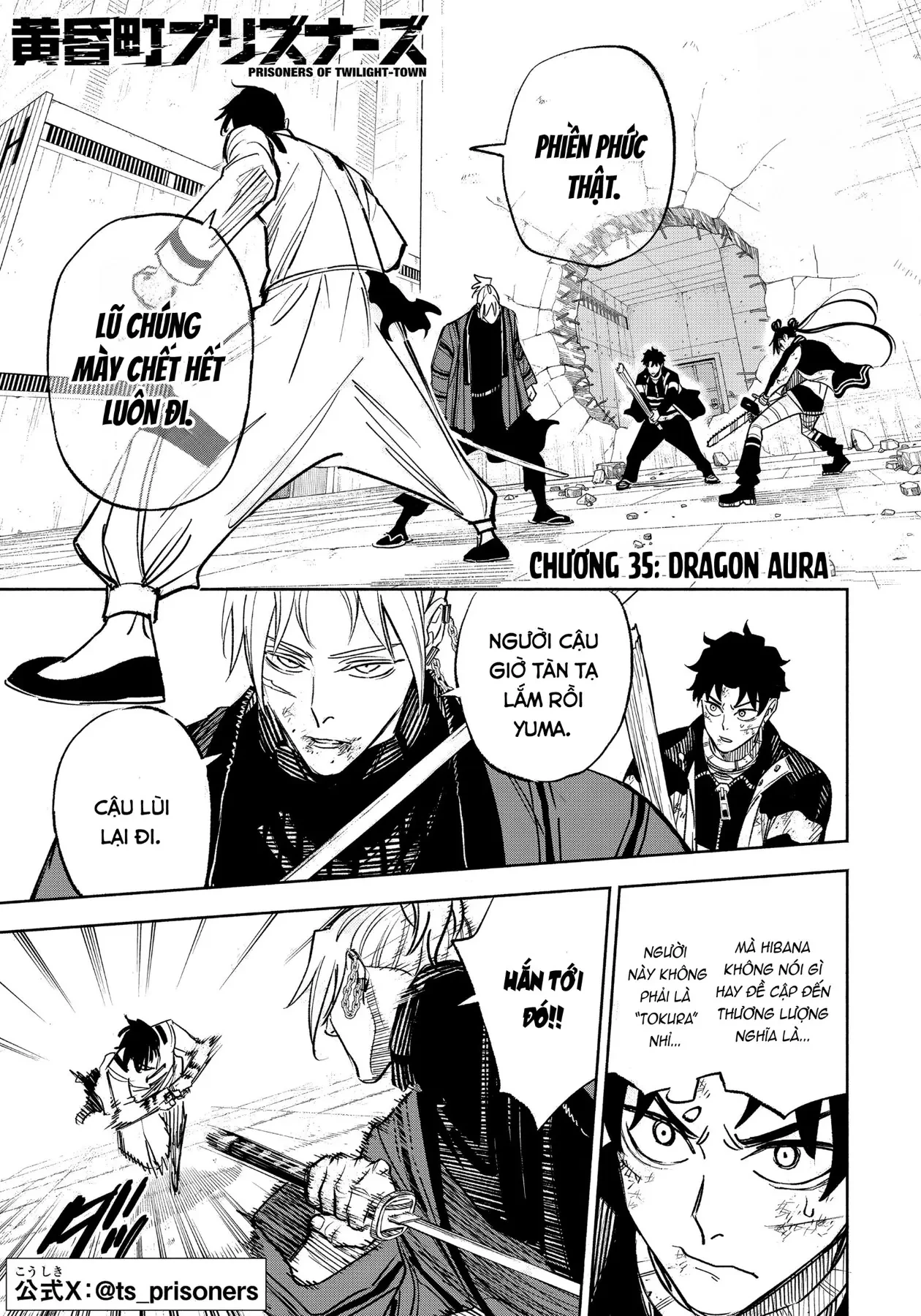 Tù Nhân Thị Trấn Hoàng Hôn Chapter  35 - 2