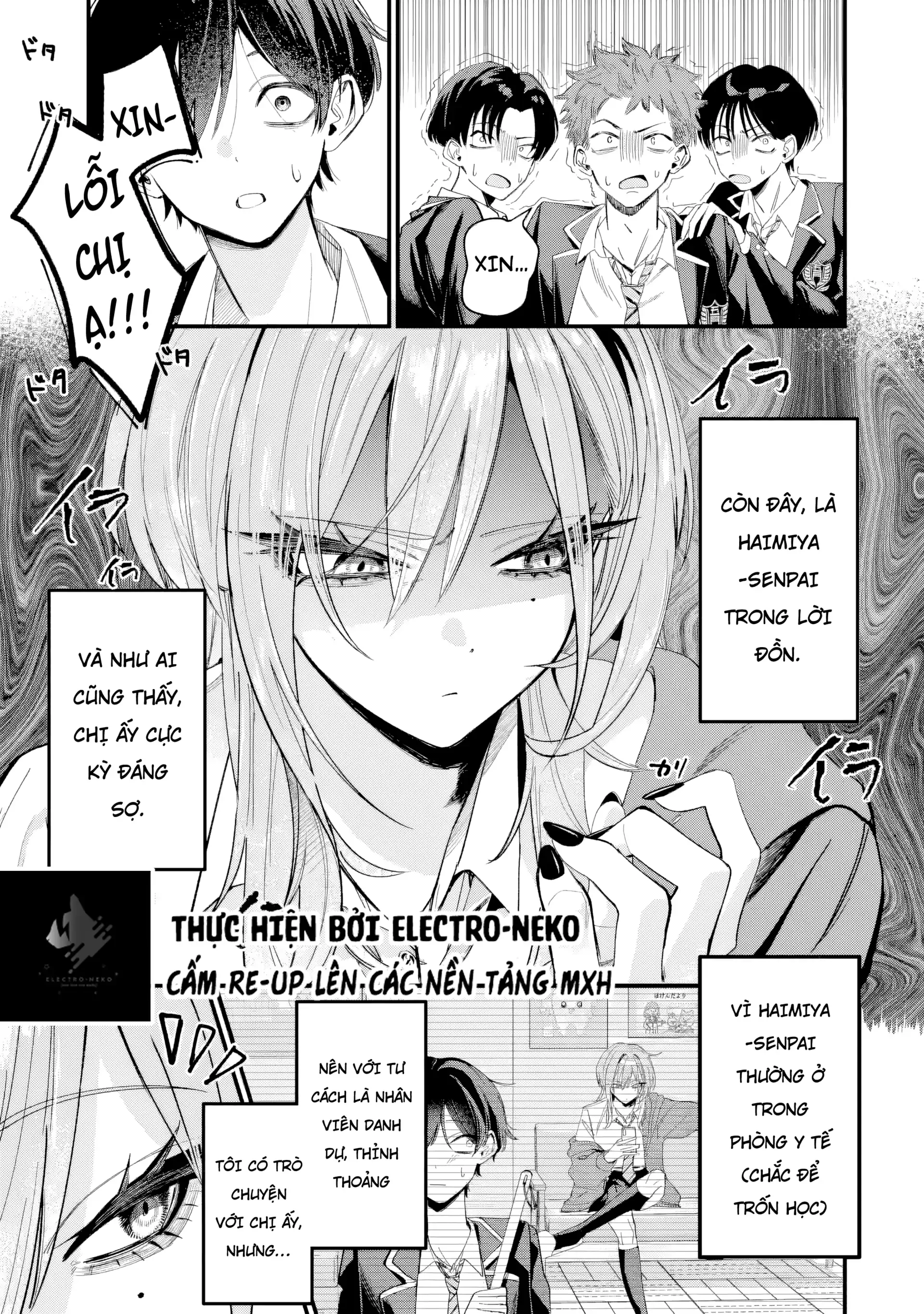 Haimiya-Senpai vừa Đáng sợ lại vừa Đáng yêu! Chapter 1 - 7