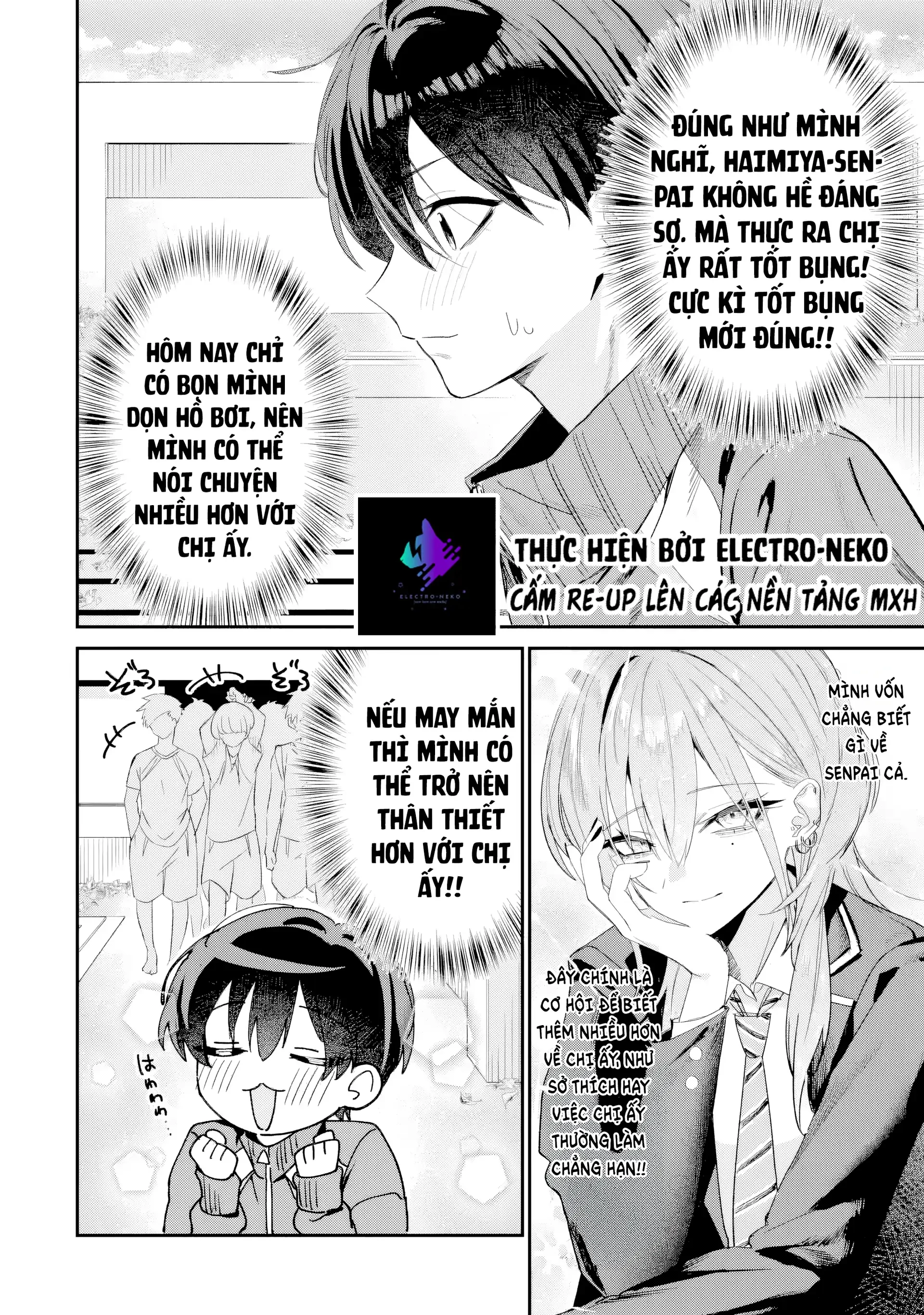 Haimiya-Senpai vừa Đáng sợ lại vừa Đáng yêu! Chapter 4 - 8
