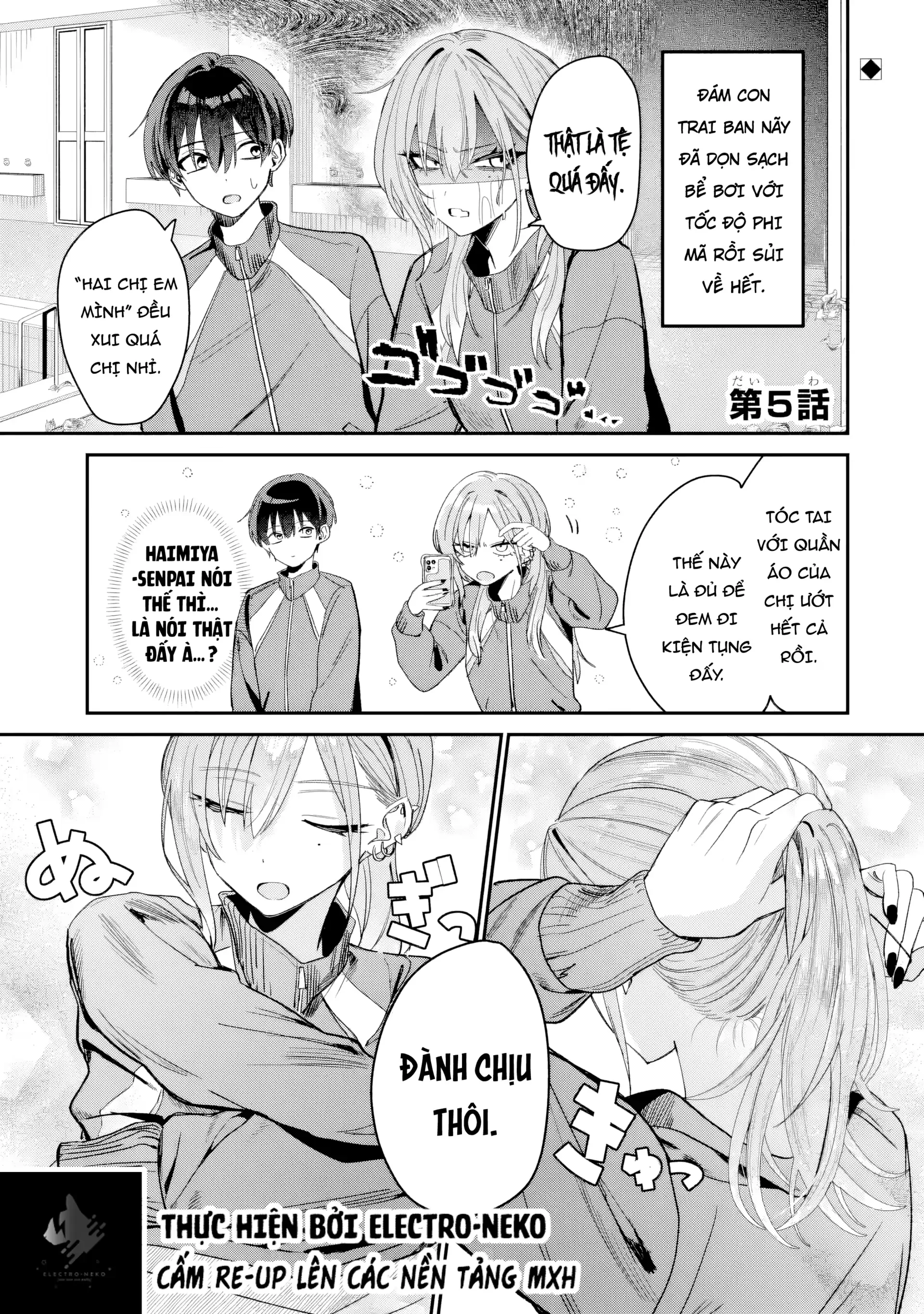 Haimiya-Senpai vừa Đáng sợ lại vừa Đáng yêu! Chapter 5 - 5