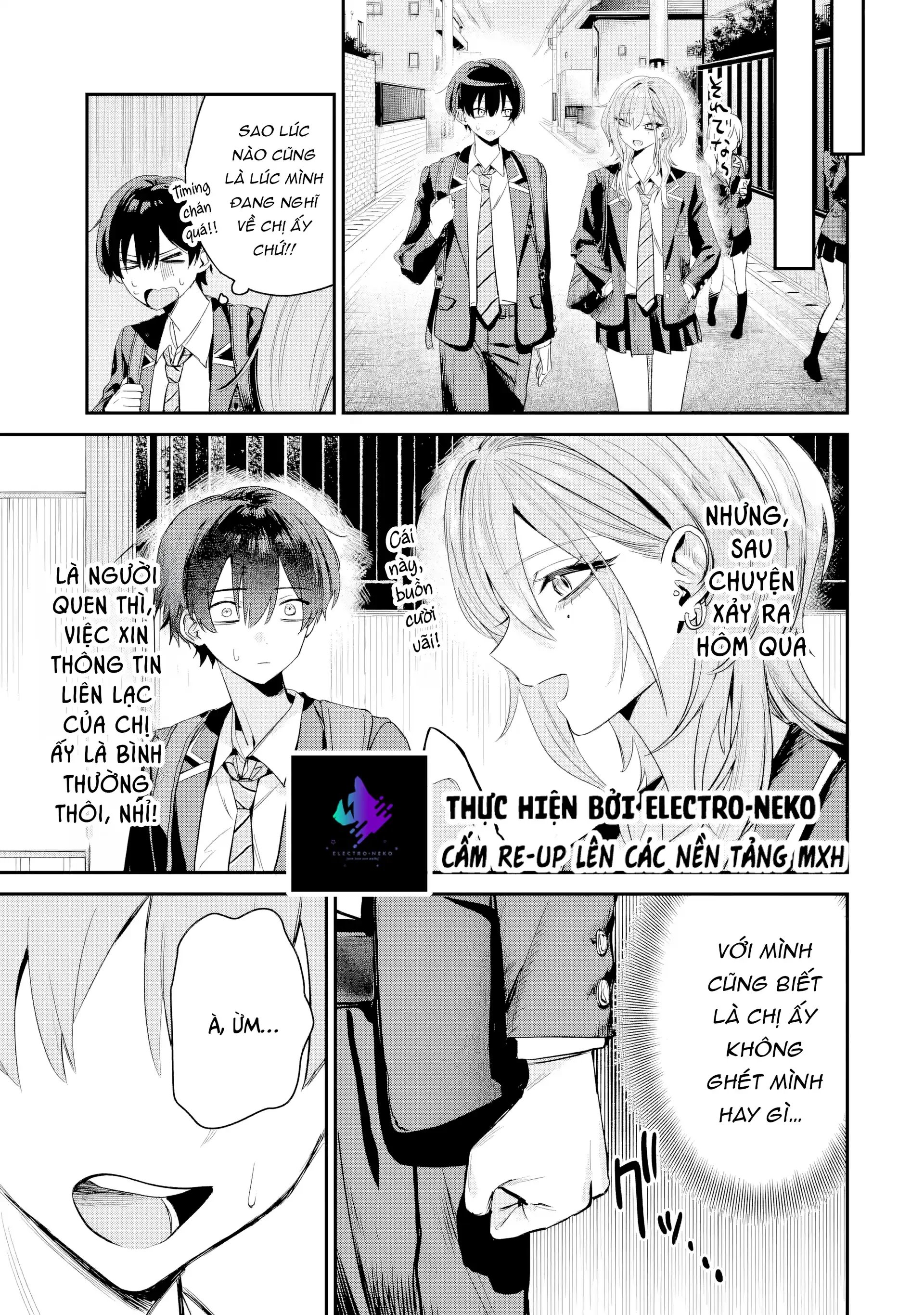 Haimiya-Senpai vừa Đáng sợ lại vừa Đáng yêu! Chapter 7 - 9