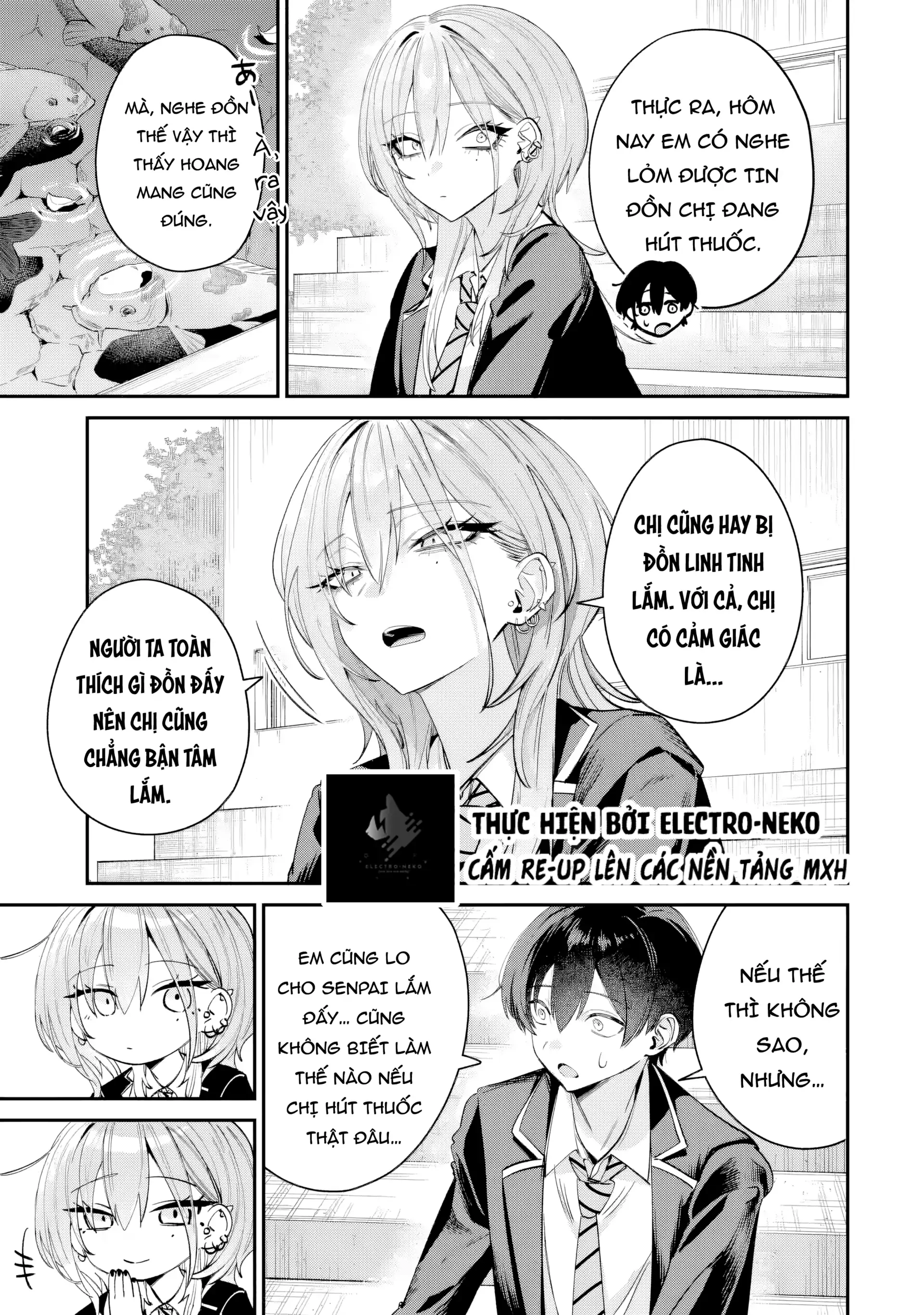 Haimiya-Senpai vừa Đáng sợ lại vừa Đáng yêu! Chapter 8 - 9