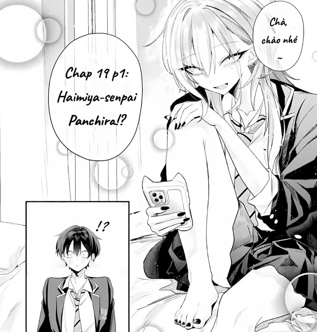 Haimiya-Senpai vừa Đáng sợ lại vừa Đáng yêu! Chapter 19 - 1
