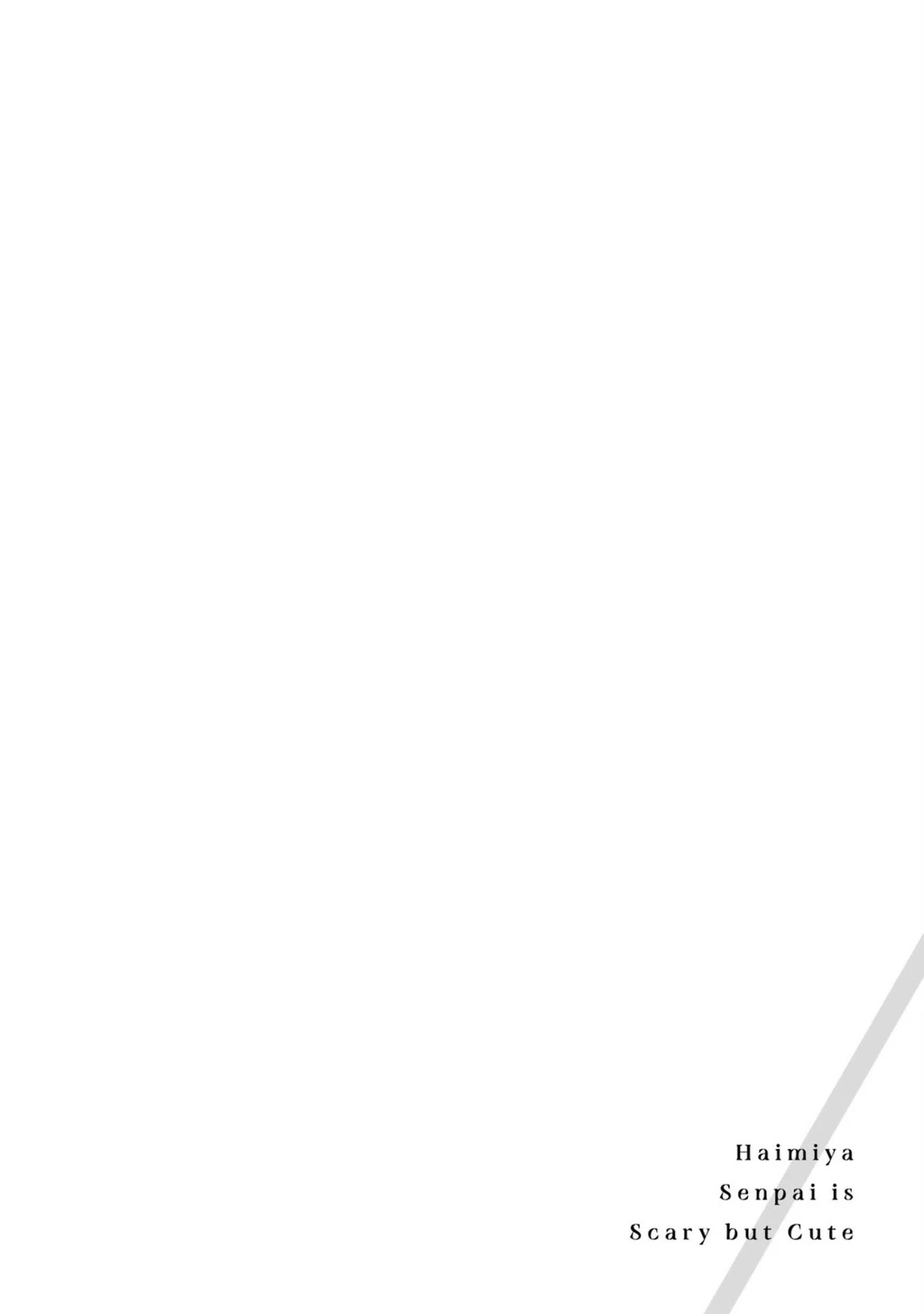 Haimiya-Senpai vừa Đáng sợ lại vừa Đáng yêu! Chapter 14.6 - 3