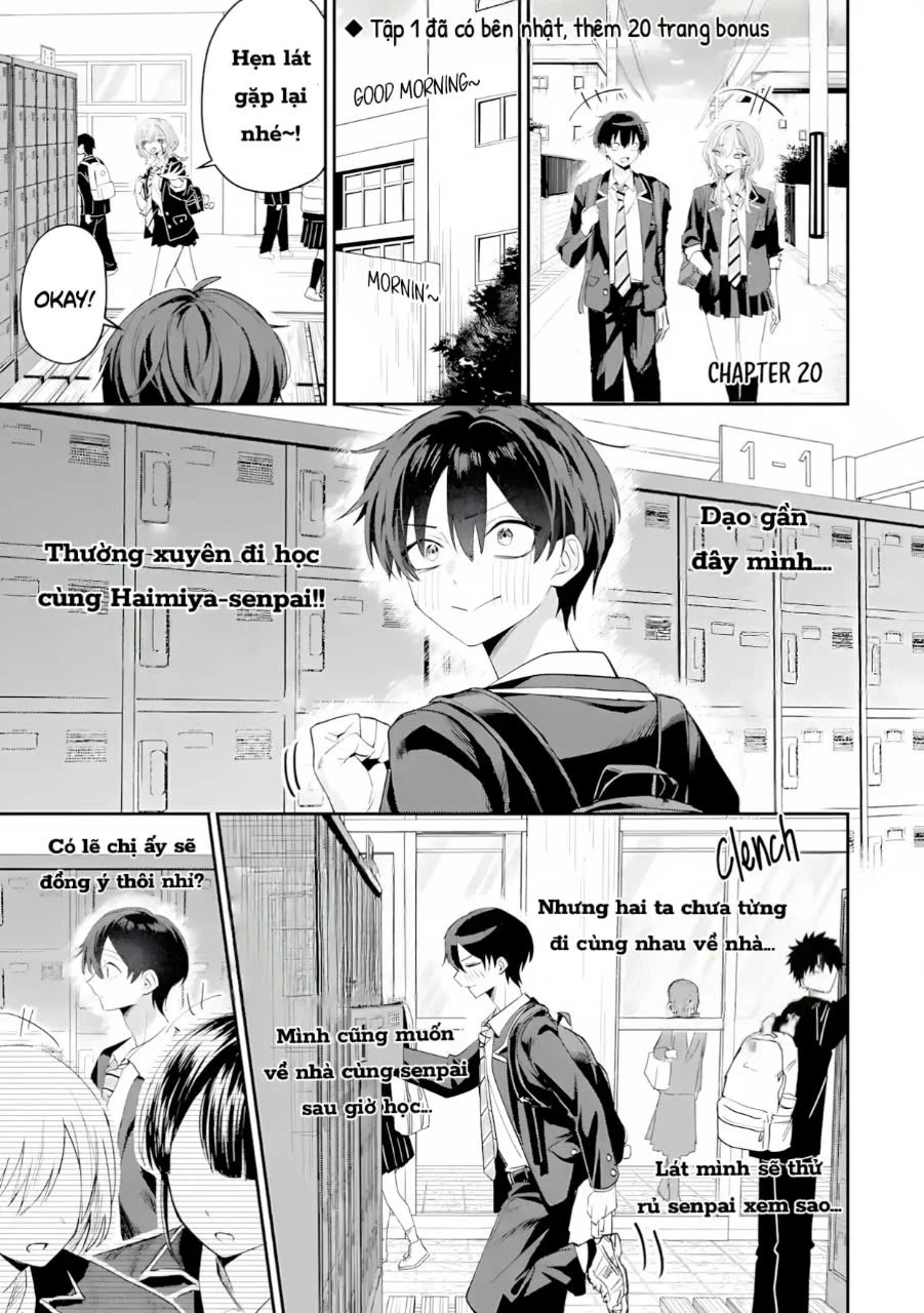 Haimiya-Senpai vừa Đáng sợ lại vừa Đáng yêu! Chapter 20.1 - 2