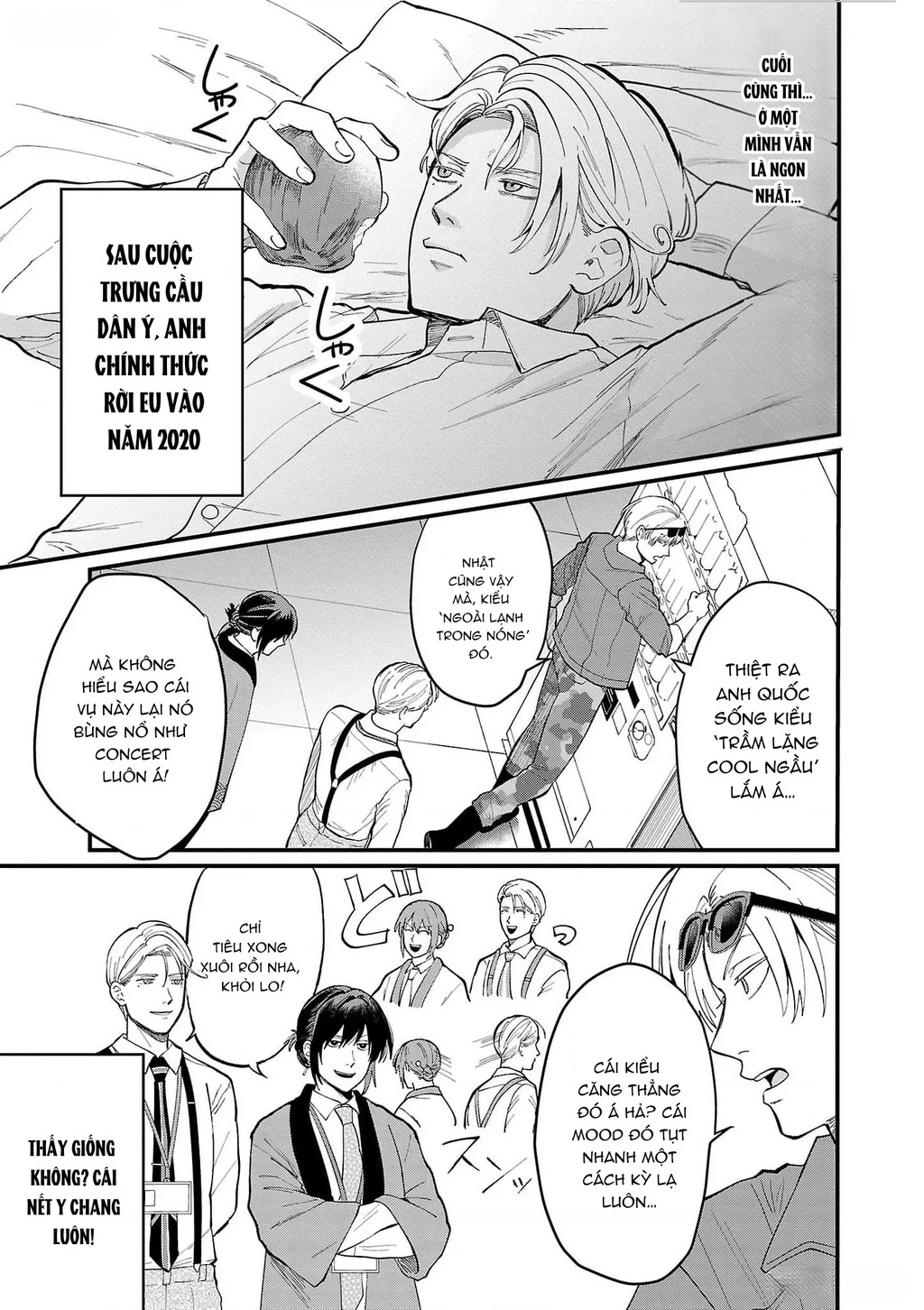 Khi trai đẹp là quốc gia - Chiseigaku Boys Chapter 5 - 8